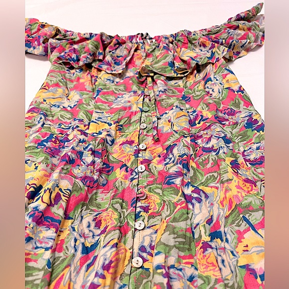 NWT Spell Dolly Off Shoulder Dress SMALL (S) - Picture 7 of 12